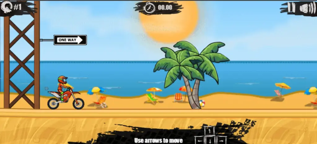 Moto X3M Unblocked end