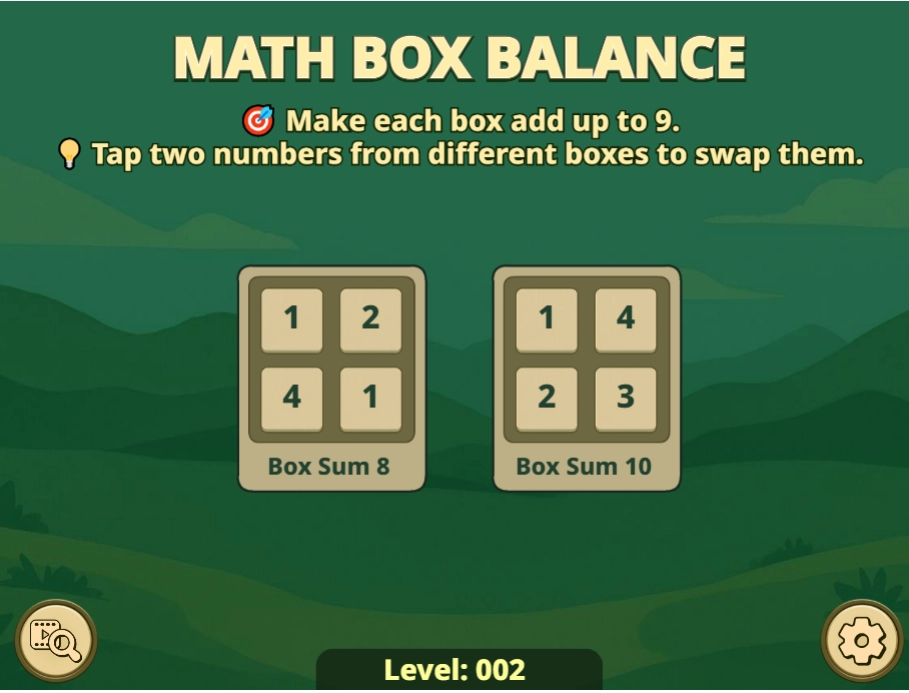 Math Box Balance