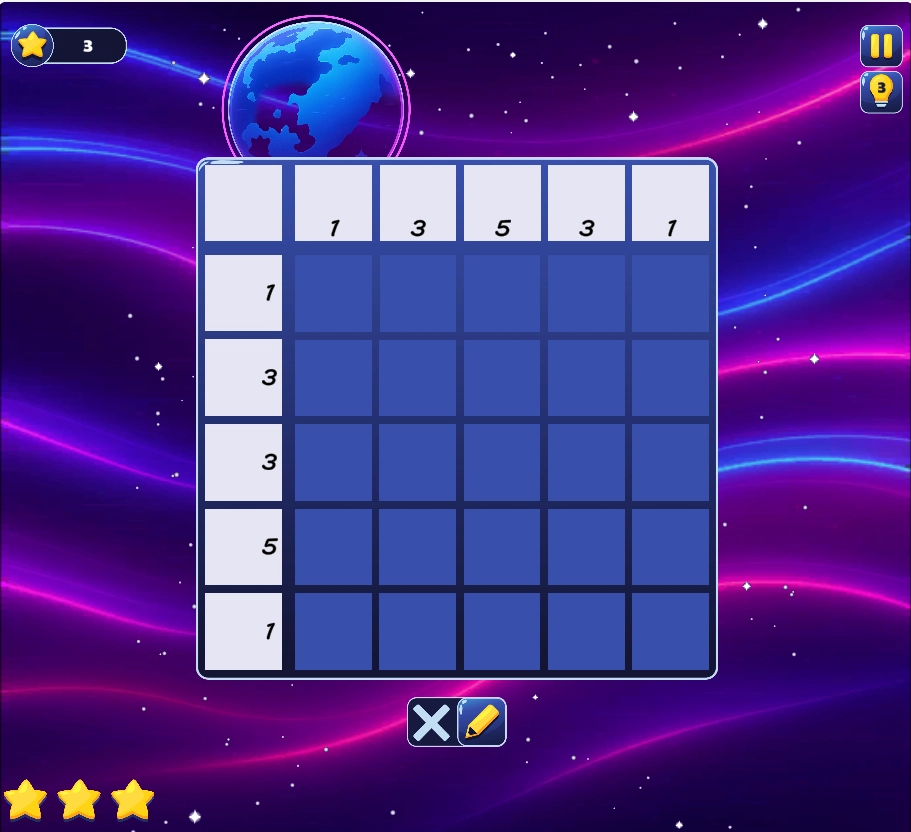 Color Nonogram Puzzle 2