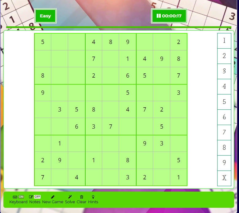 Sudoku Relax