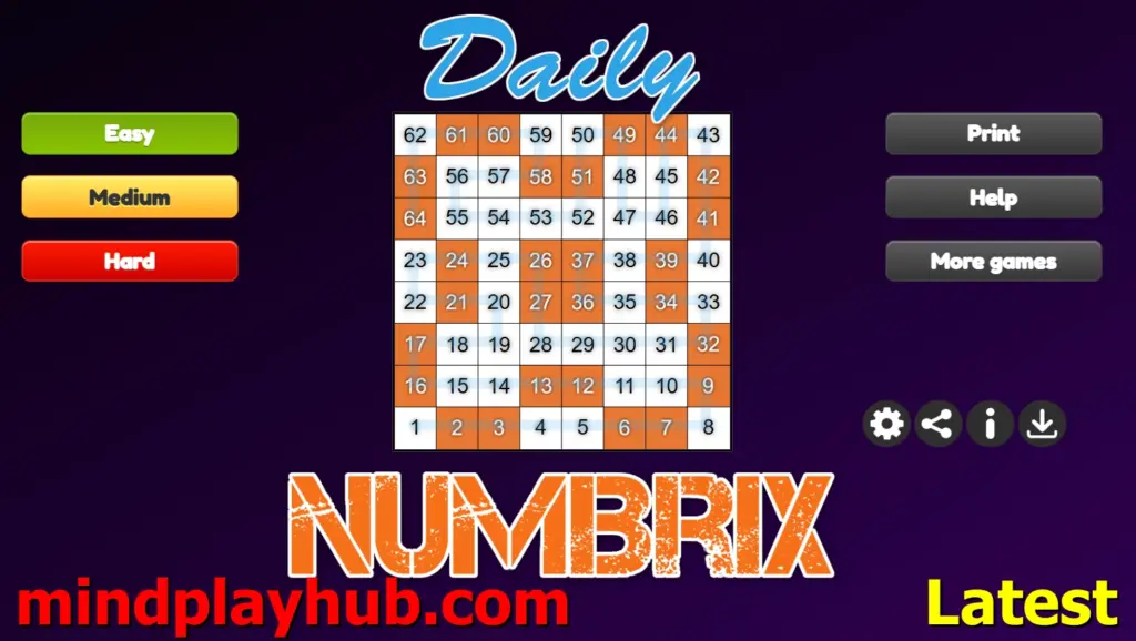 Daily Numbrix